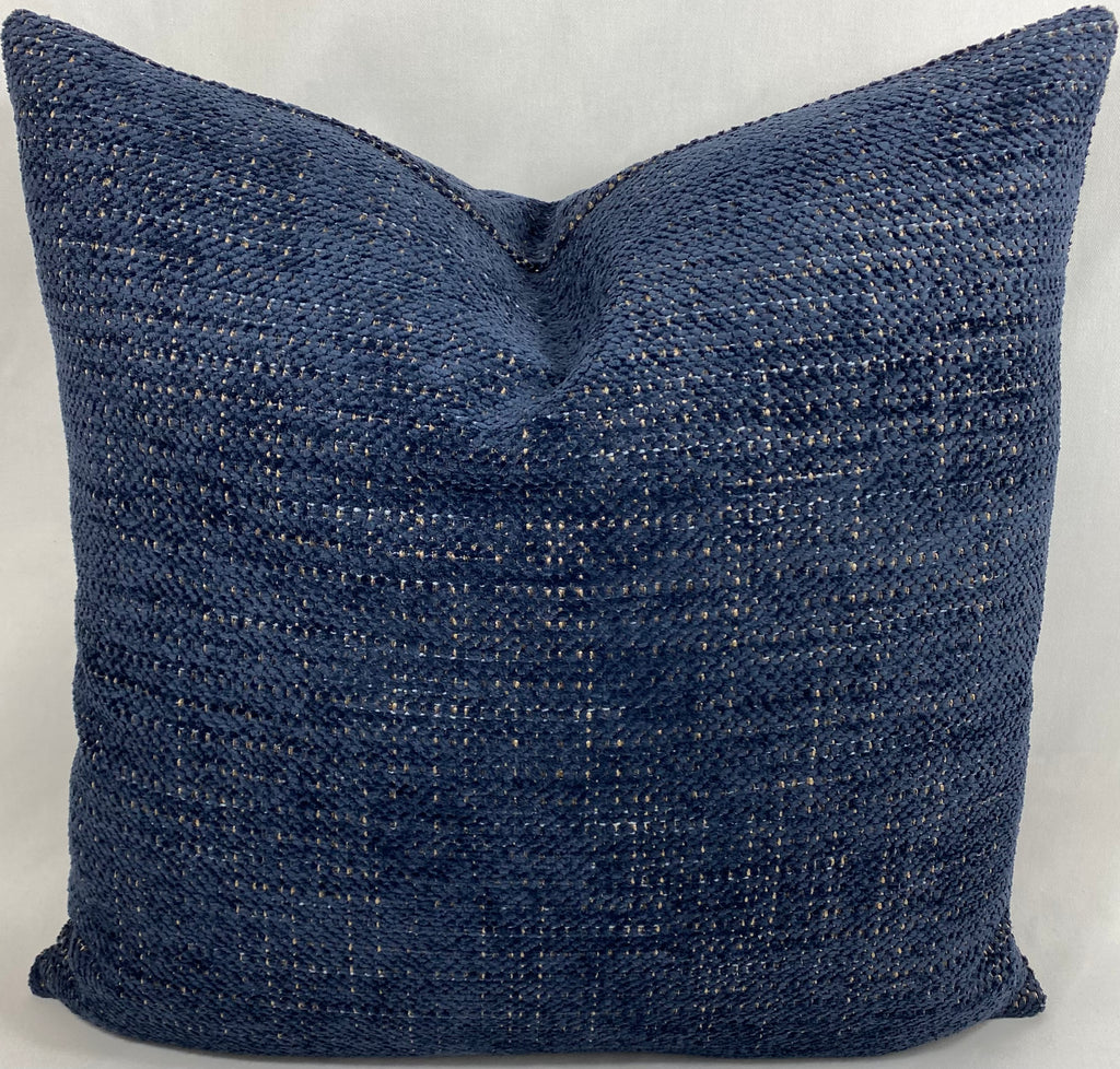 Luxury Pillow – 24" × 24" – Midnight Brass
