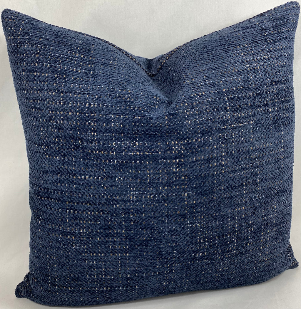 Luxury Pillow – 24" × 24" – Midnight Brass