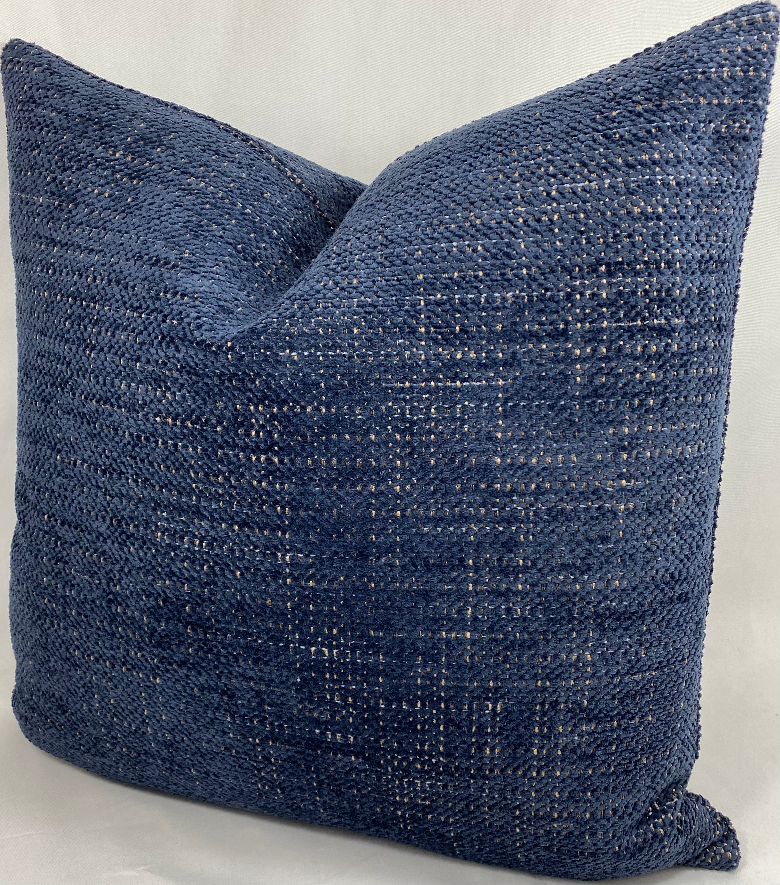 Luxury Pillow – 24" × 24" – Midnight Brass