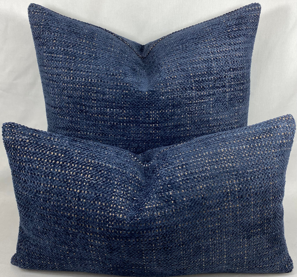 Luxury Pillow – 24" × 24" – Midnight Brass