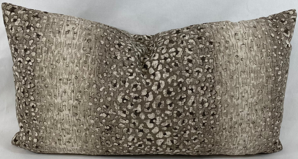 Luxury Lumbar Pillow – 24" × 14" – Nala Mushroom