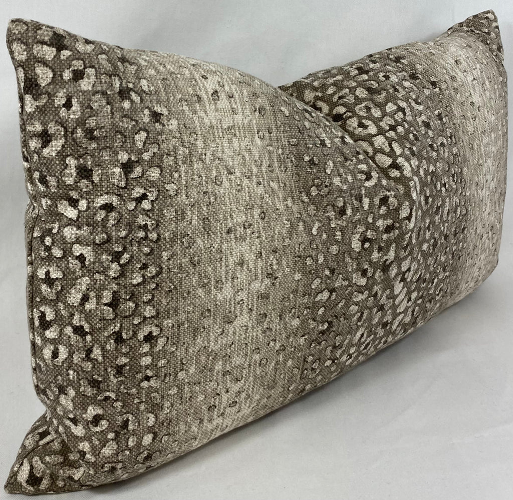 Luxury Lumbar Pillow – 24" × 14" – Nala Mushroom