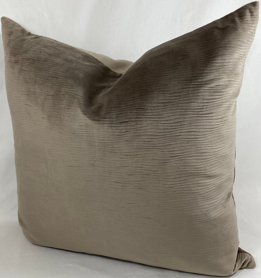 Luxury Pillow – 24" × 24" – Stream Mushroom