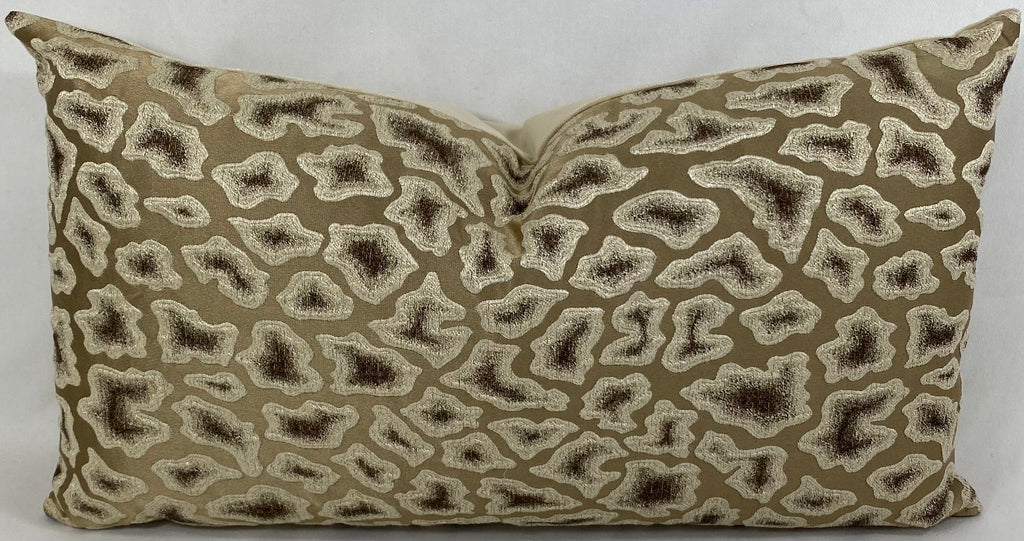 Luxury Lumbar Pillow – 24" × 14" – Cabenet Oyster