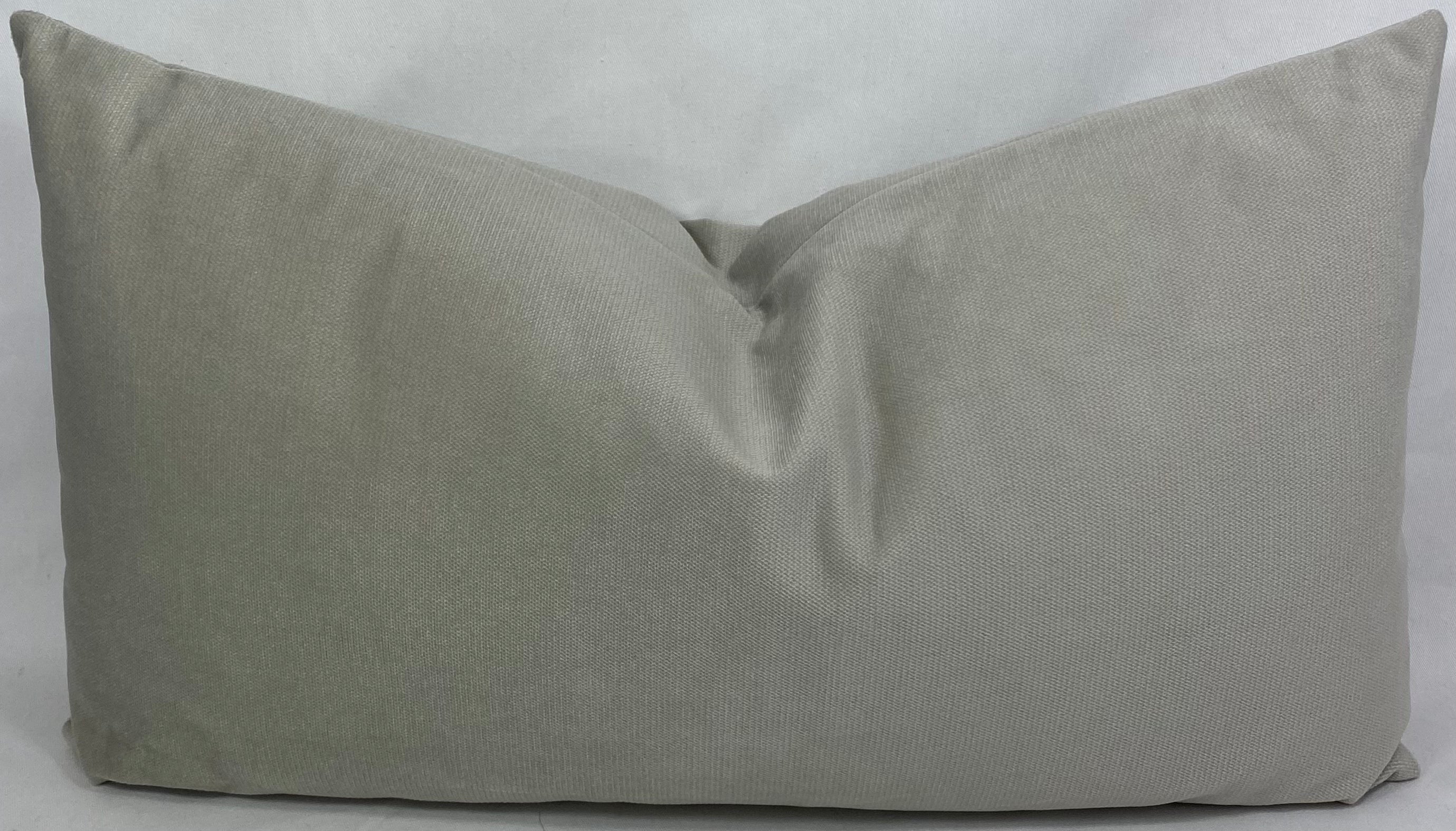 Luxury Lumbar Pillow – 24" × 14" – Belvedere Whisper
