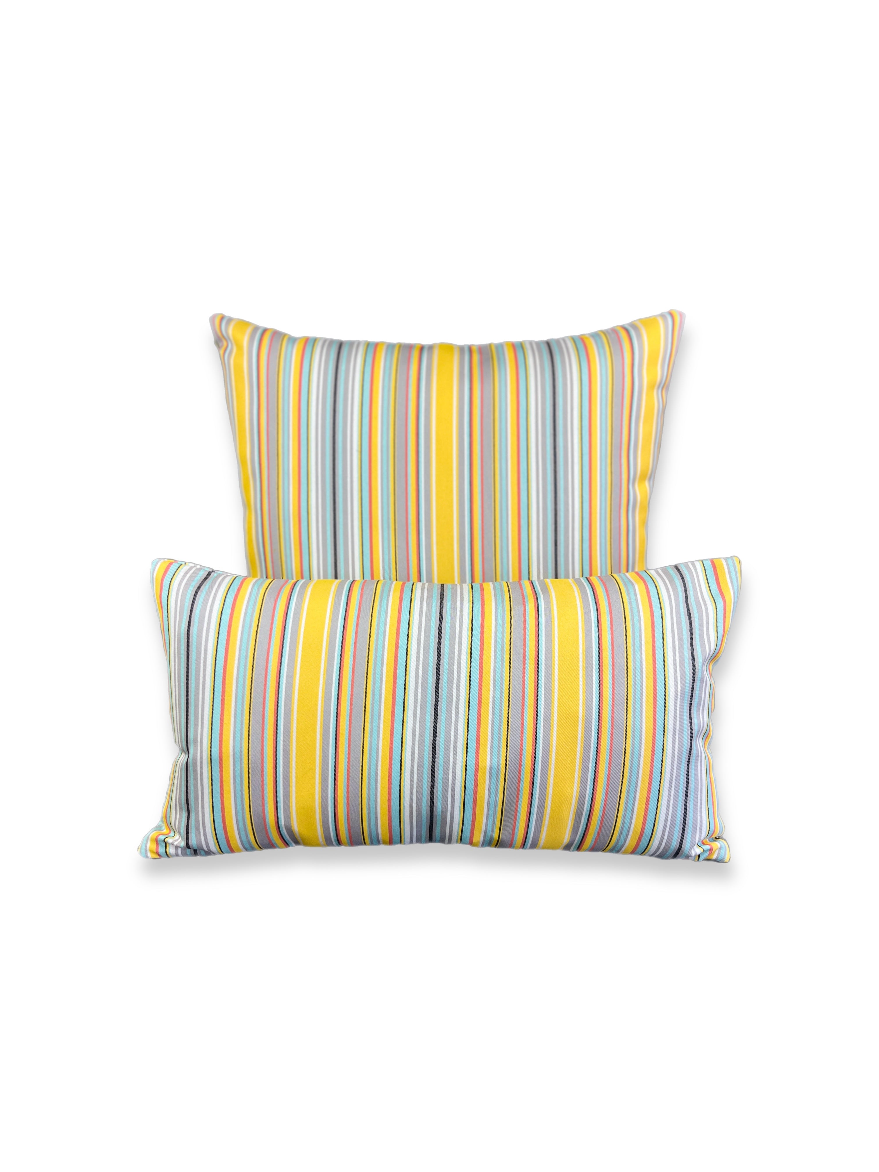 Luxury Outdoor Pillow - 22" x 22" - Summer Party