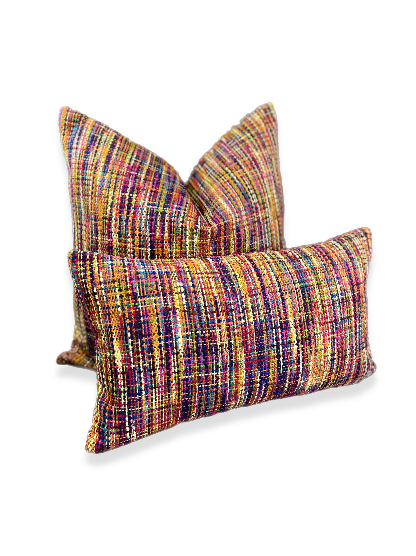 Luxury Pillow - 24” x 24” - Dream Weaver; Luscious woven fabric of many colors