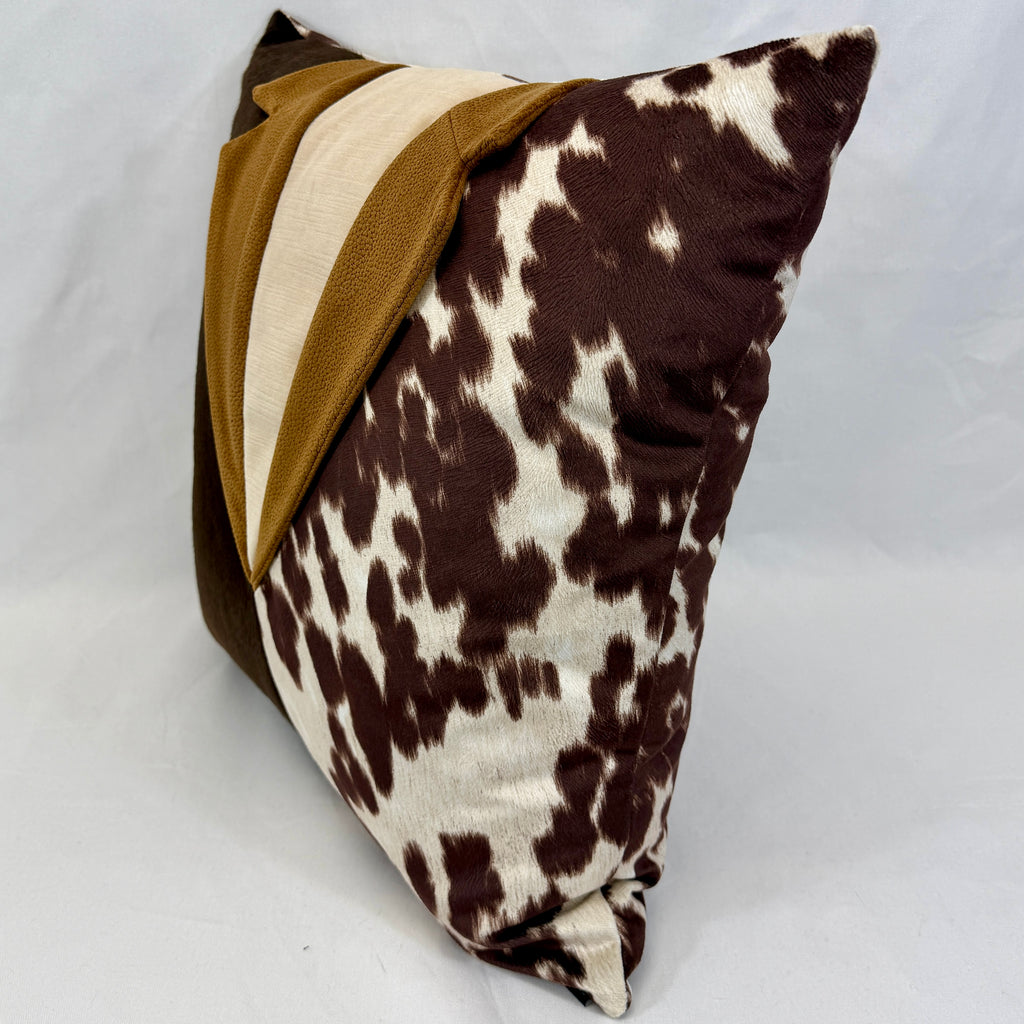The Bozeman #4 – 22" × 22" Luxury Tailored Pillow