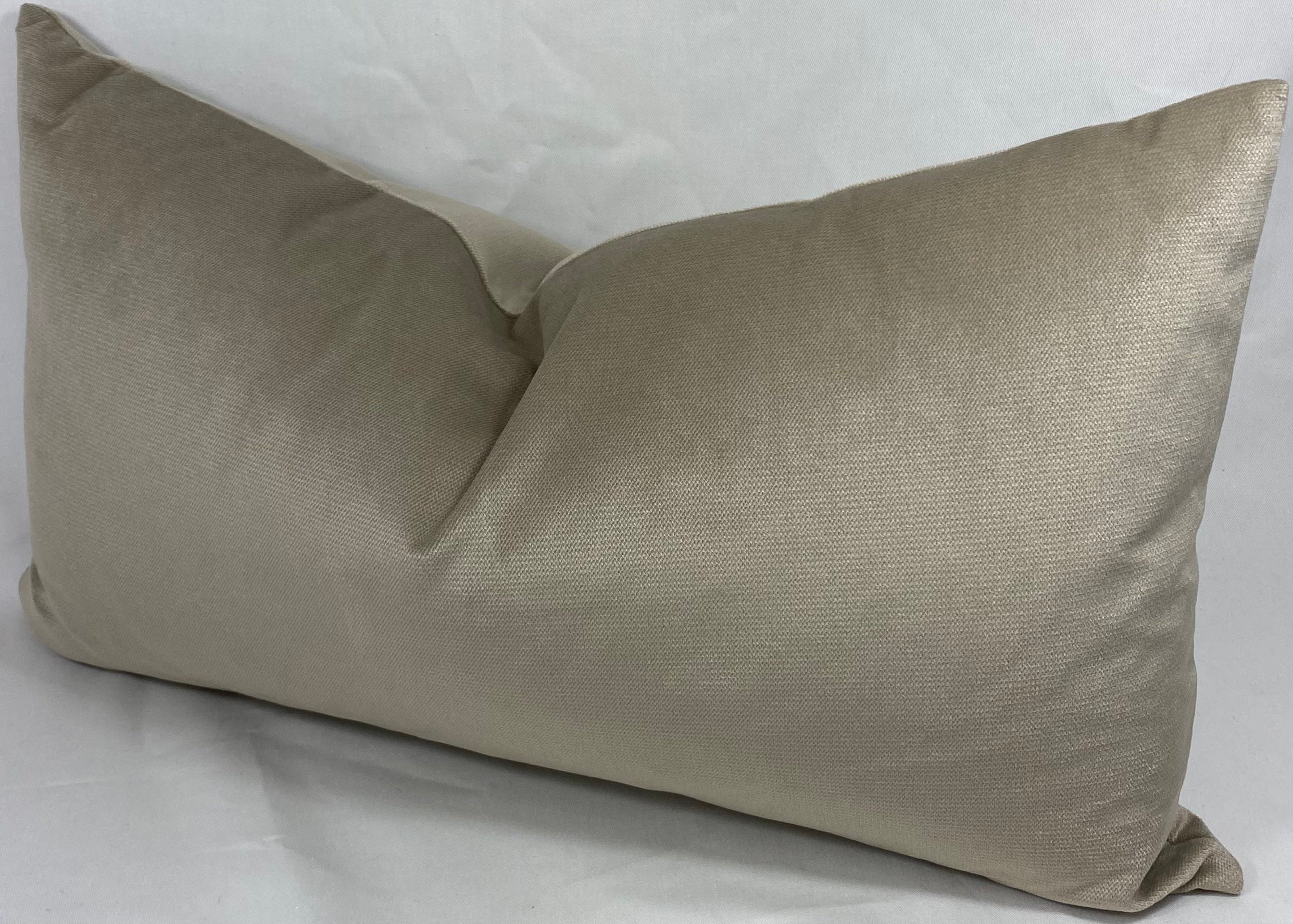 Luxury Lumbar Pillow – 24" × 14" – Belvedere Linen