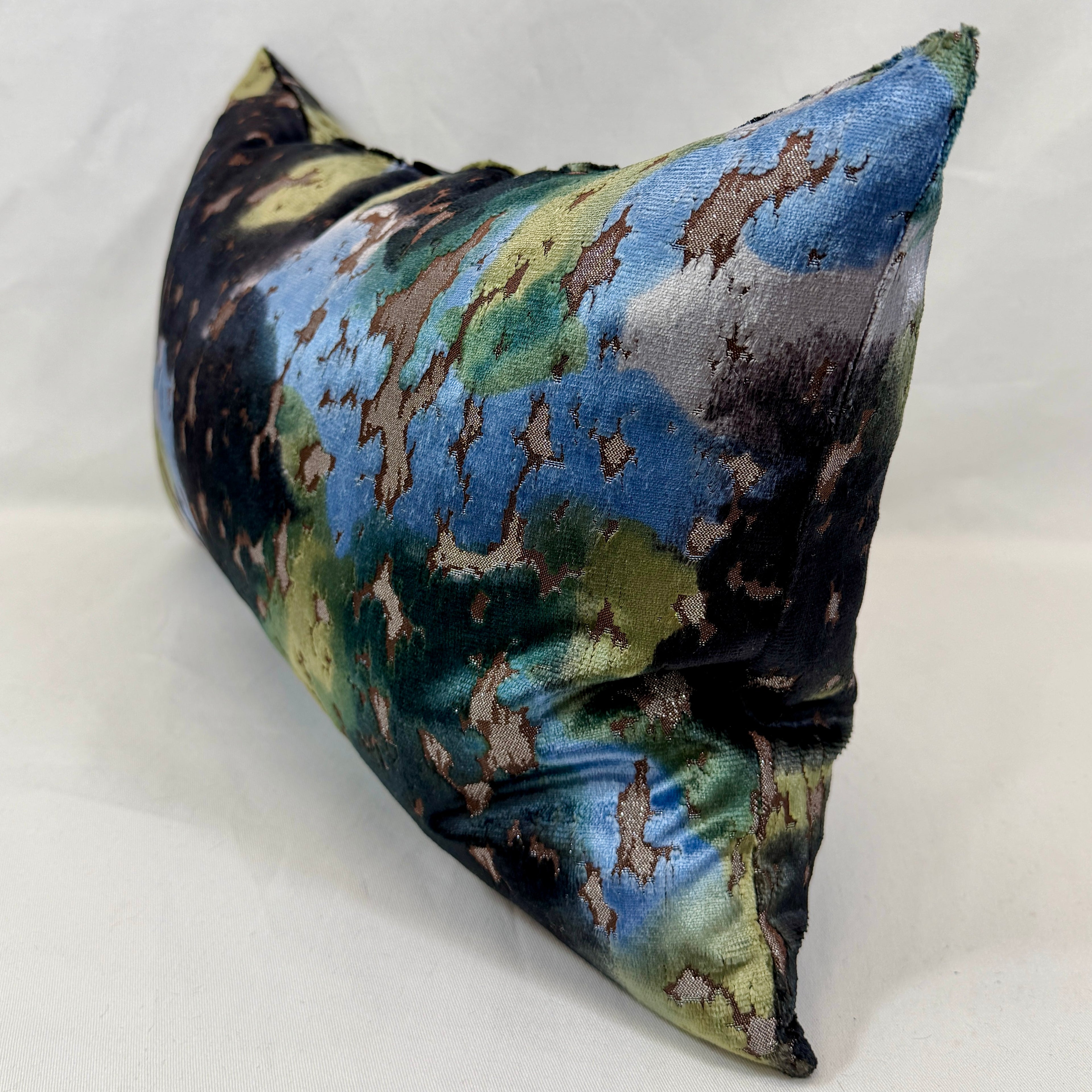 Luxury Lumbar Pillow – 24" × 14" – Vicenza (Double Front)