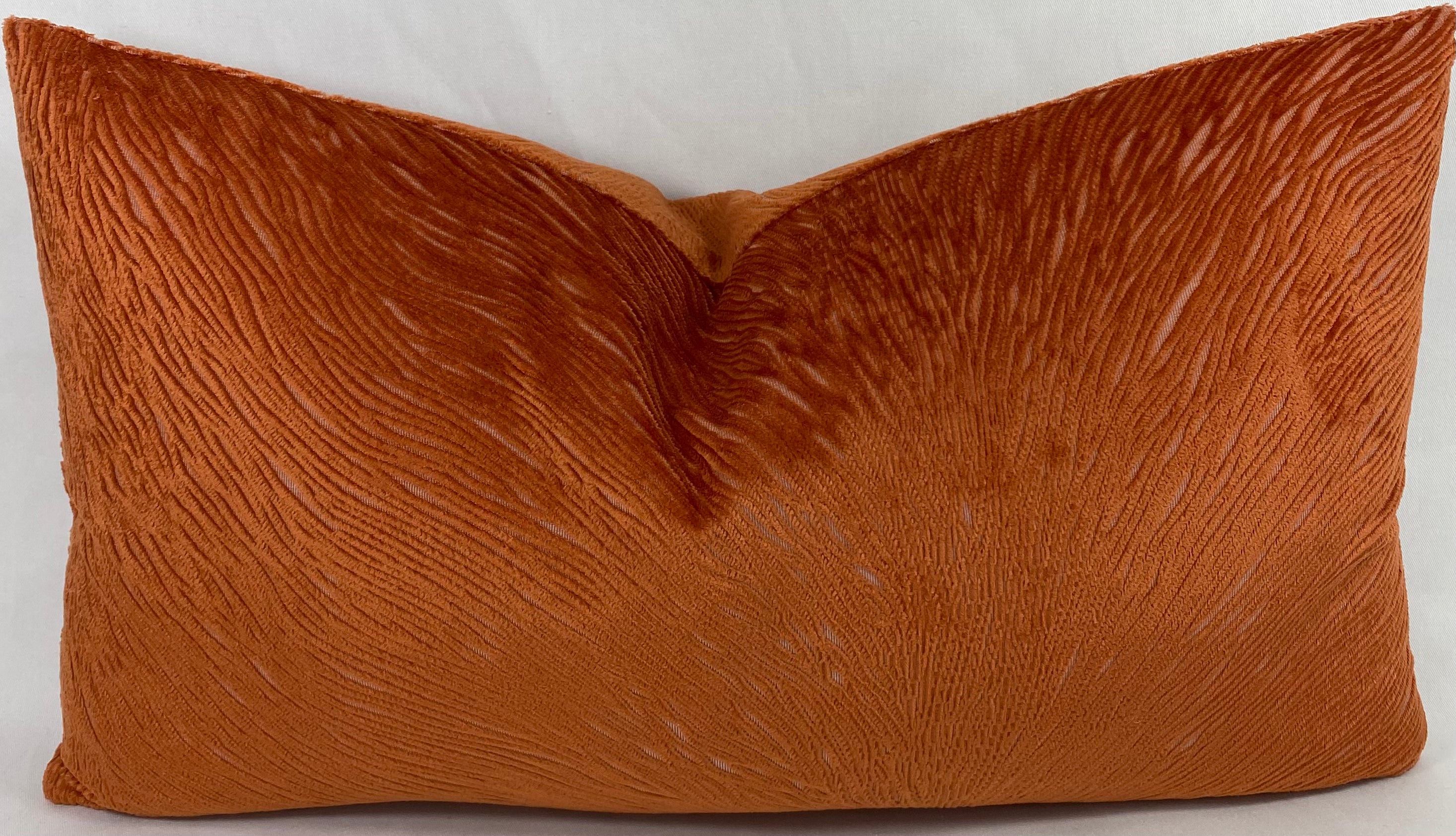 Luxury Lumbar Pillow – 24" × 14" – Canyon Current