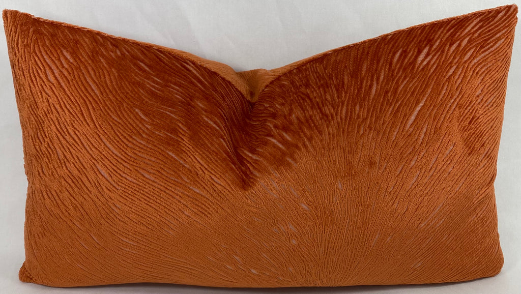 Luxury Lumbar Pillow – 24" × 14" – Canyon Current