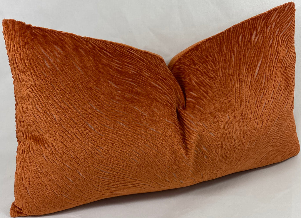 Luxury Lumbar Pillow – 24" × 14" – Canyon Current