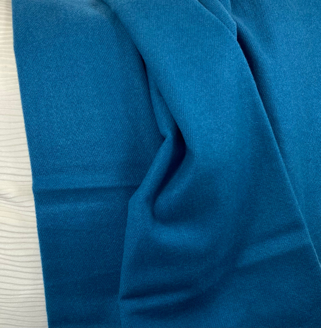 Luxury Throw – 50" × 68" – Edinburgh Persian Blue
