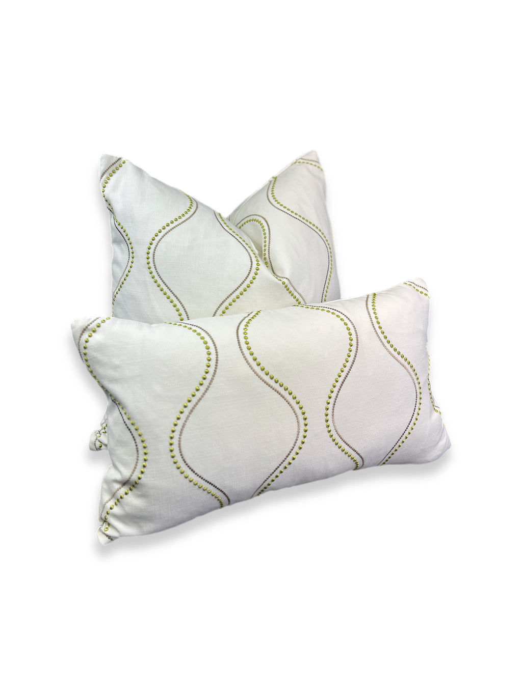 Luxury Lumbar Pillow - 24" x 14" - String of Pearls