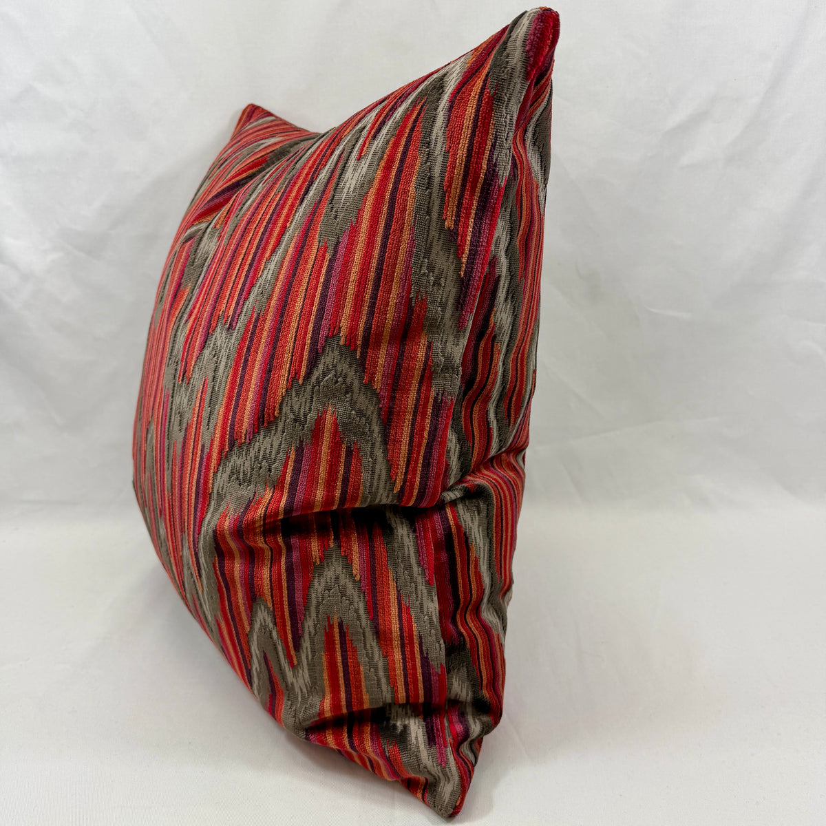 Sonora Flame – 24" × 24" Luxury Square Pillow