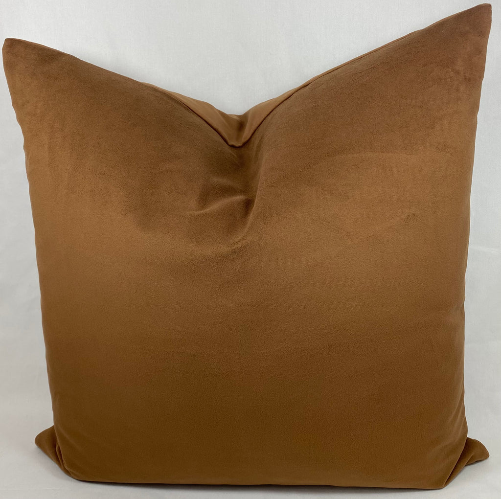 Luxury Pillow – 24" × 24" – Bella Cognac