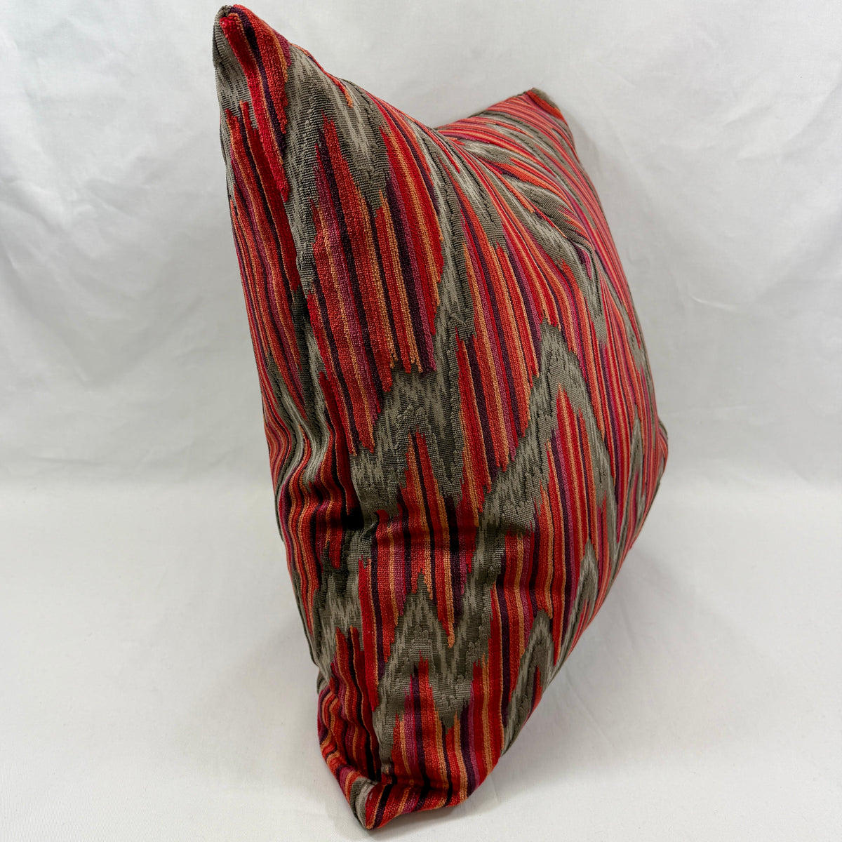 Sonora Flame – 24" × 24" Luxury Square Pillow
