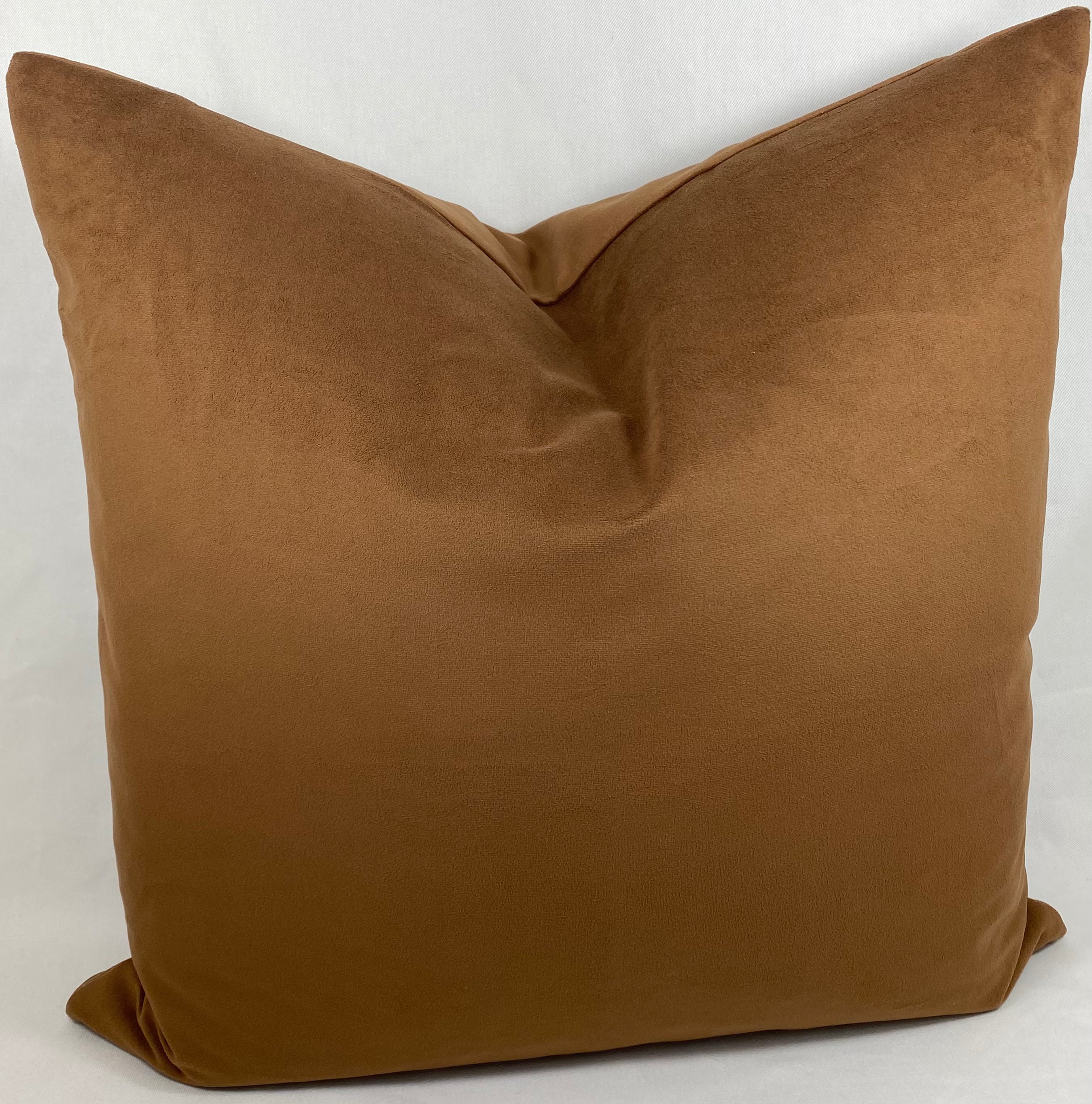 Luxury Pillow – 24" × 24" – Bella Cognac