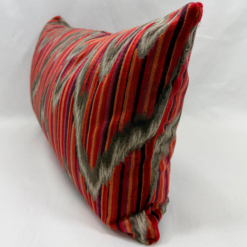 Sonora Flame – 24" × 14" Luxury Lumbar Pillow