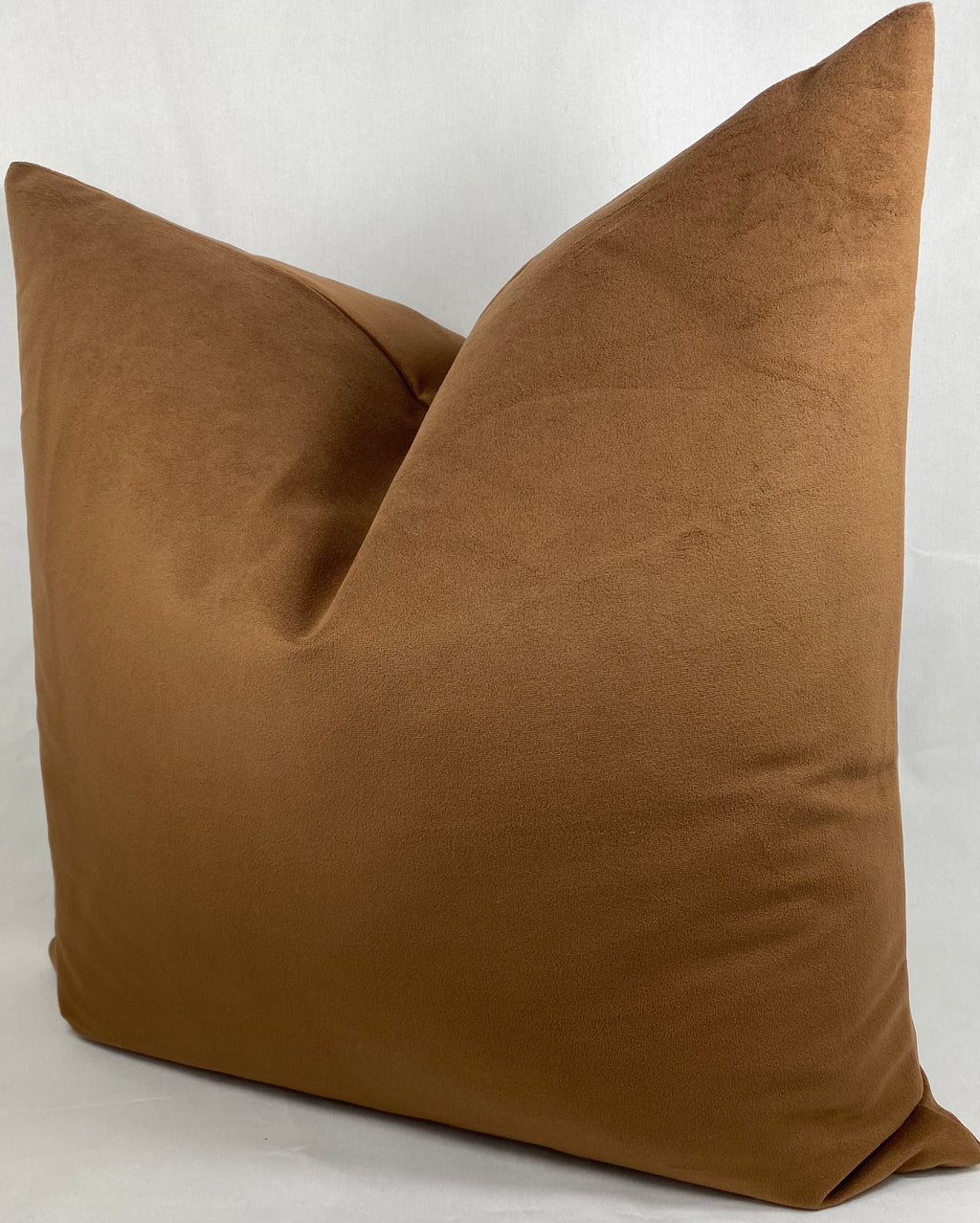 Luxury Pillow – 24" × 24" – Bella Cognac