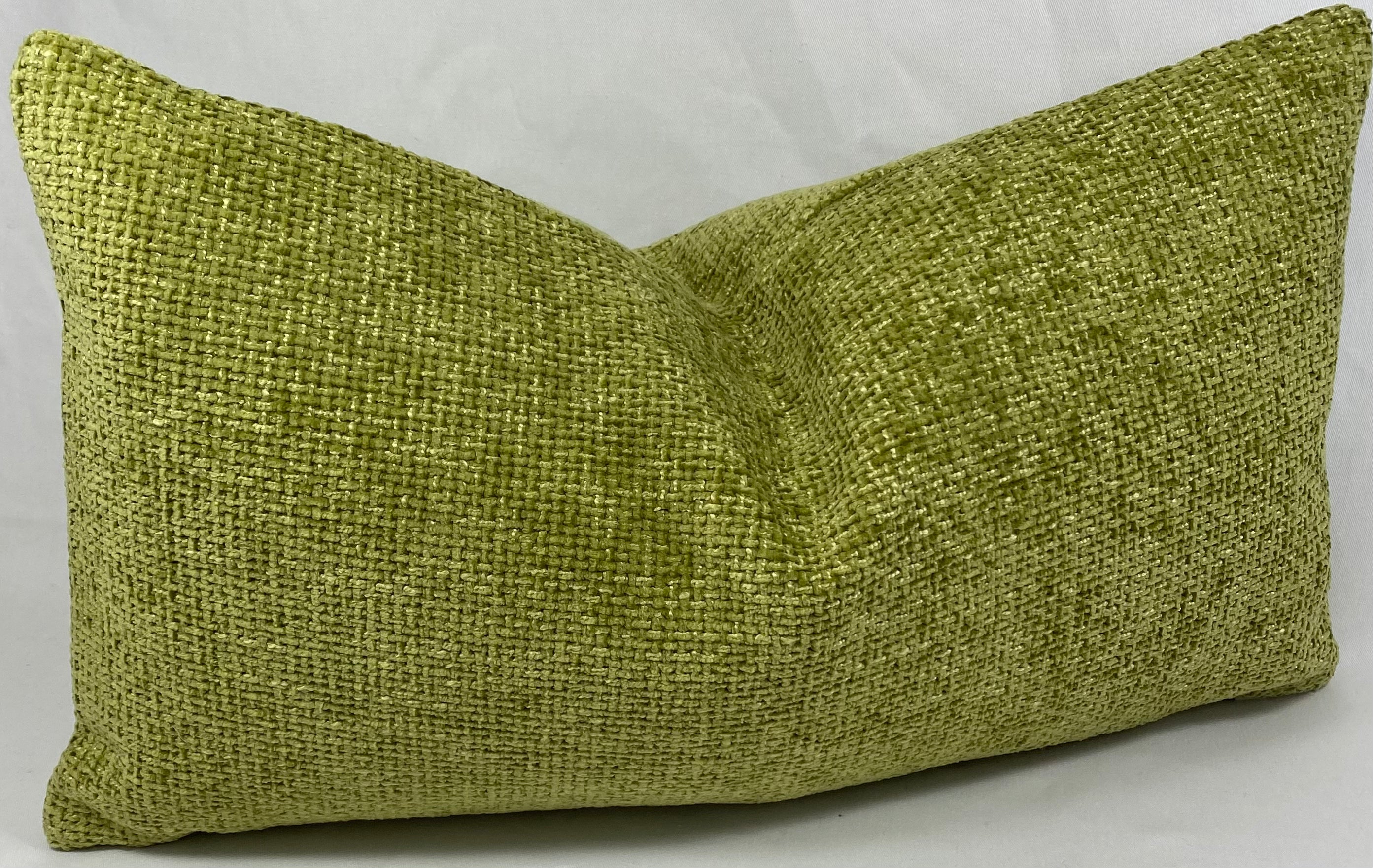 Luxury Lumbar Pillow – 24" × 14" – Norse Moss