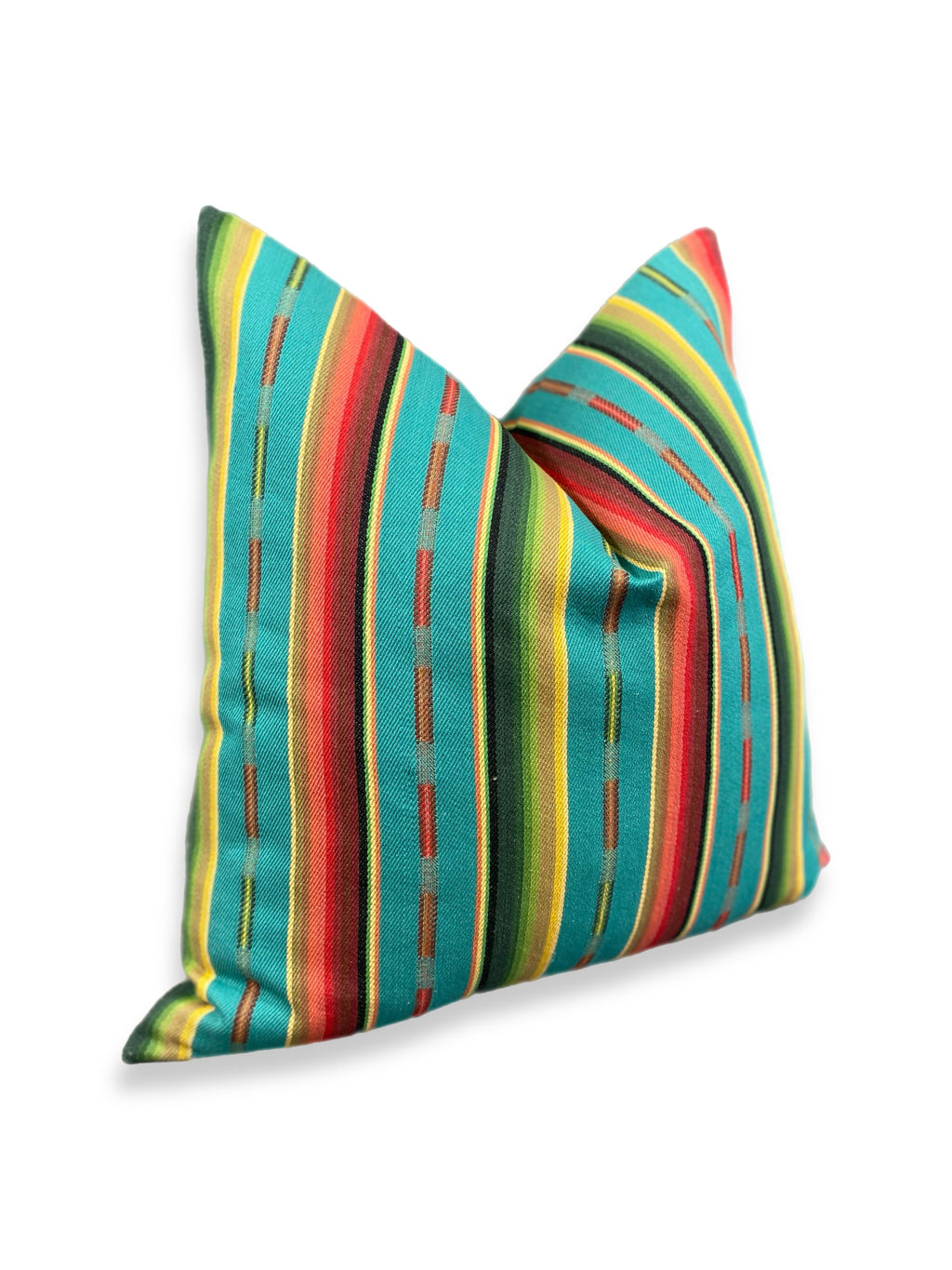 Luxury Pillow – 24" × 24" – Native Turquoise