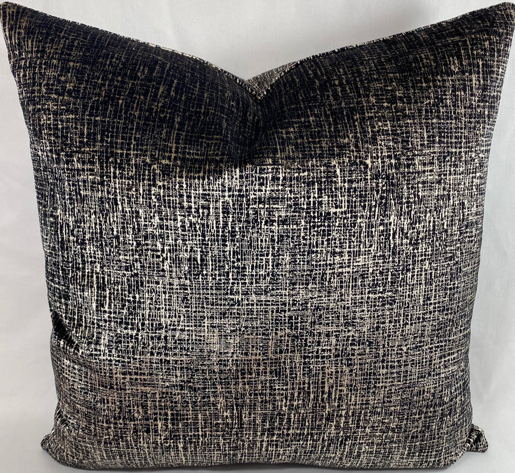 Luxury Pillow – 24" × 24" – Bristol Black