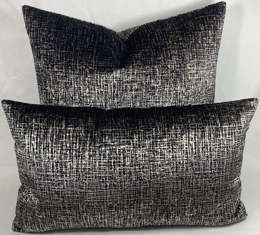 Luxury Pillow – 24" × 24" – Bristol Black