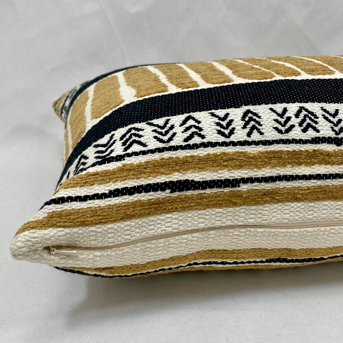 Cholula Black (horizontal) – 24" × 14" Luxury Lumbar Pillow