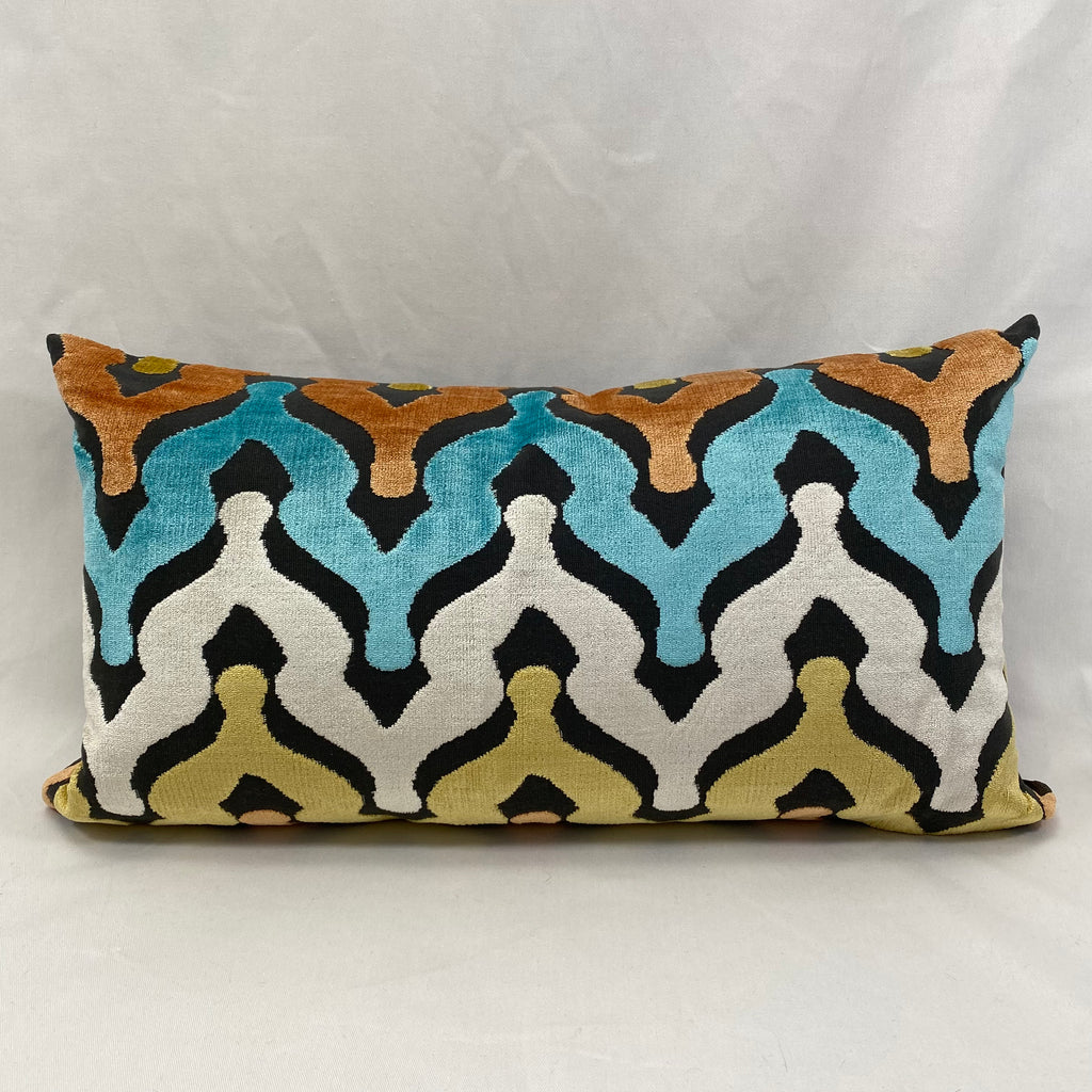 Monroe Carnival – 24" × 14" Luxury Lumbar Pillow