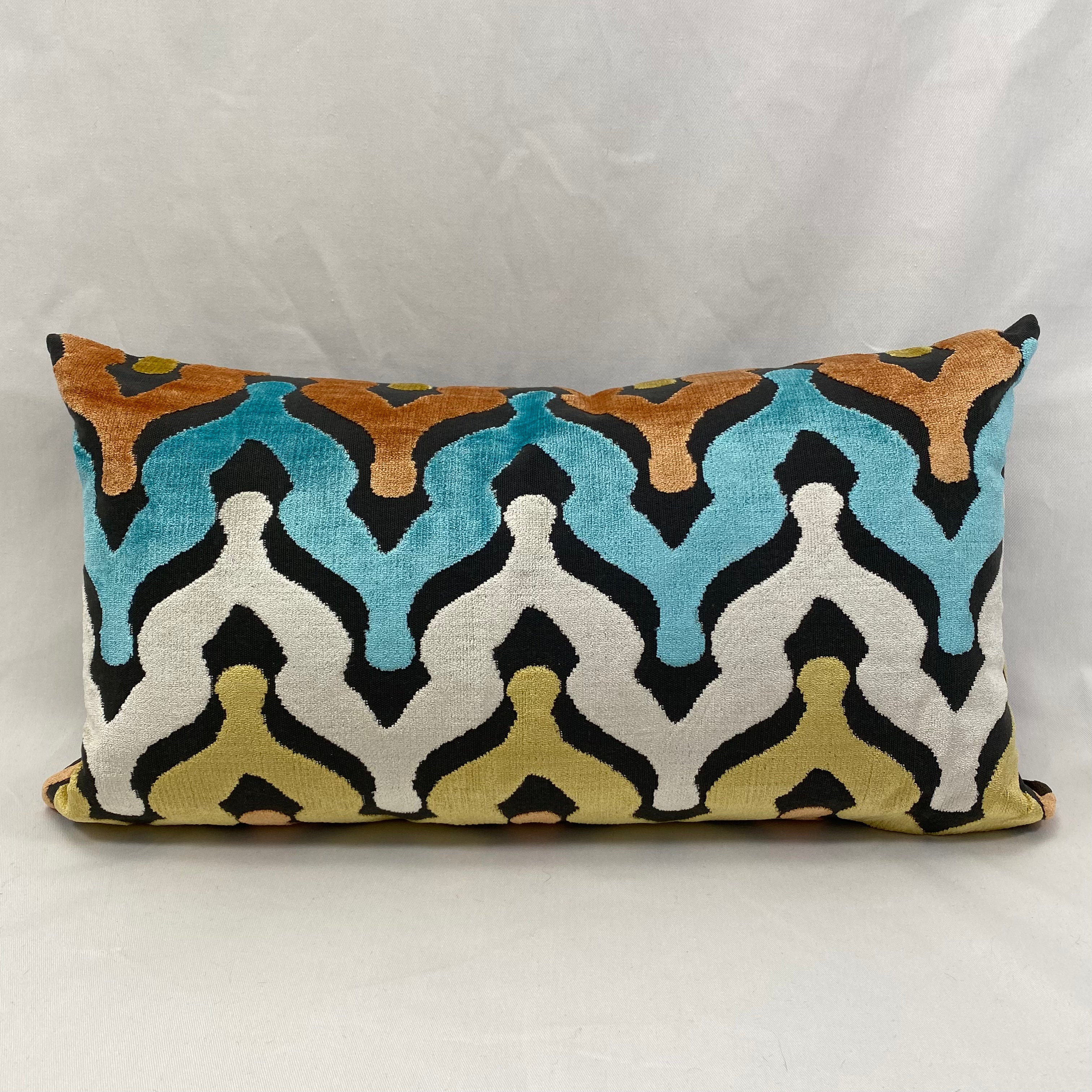Monroe Carnival – 24" × 14" Luxury Lumbar Pillow