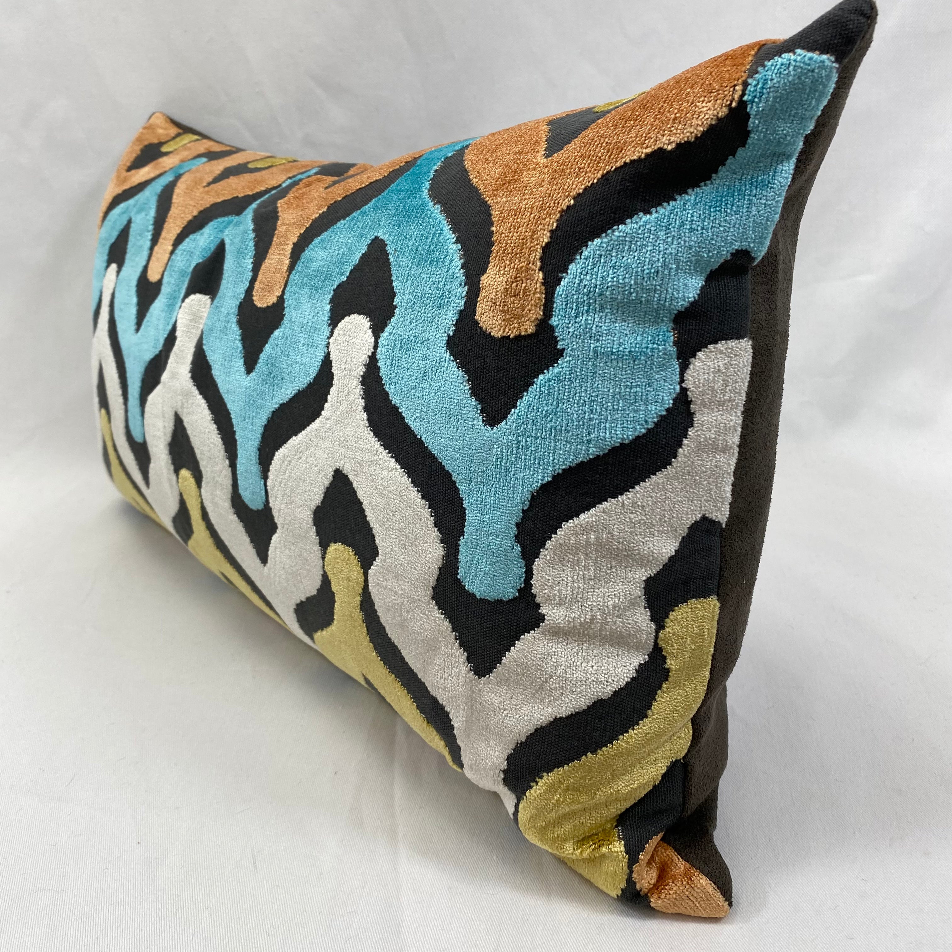 Monroe Carnival – 24" × 14" Luxury Lumbar Pillow