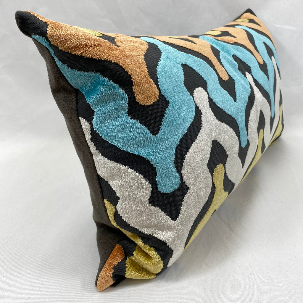 Monroe Carnival – 24" × 14" Luxury Lumbar Pillow