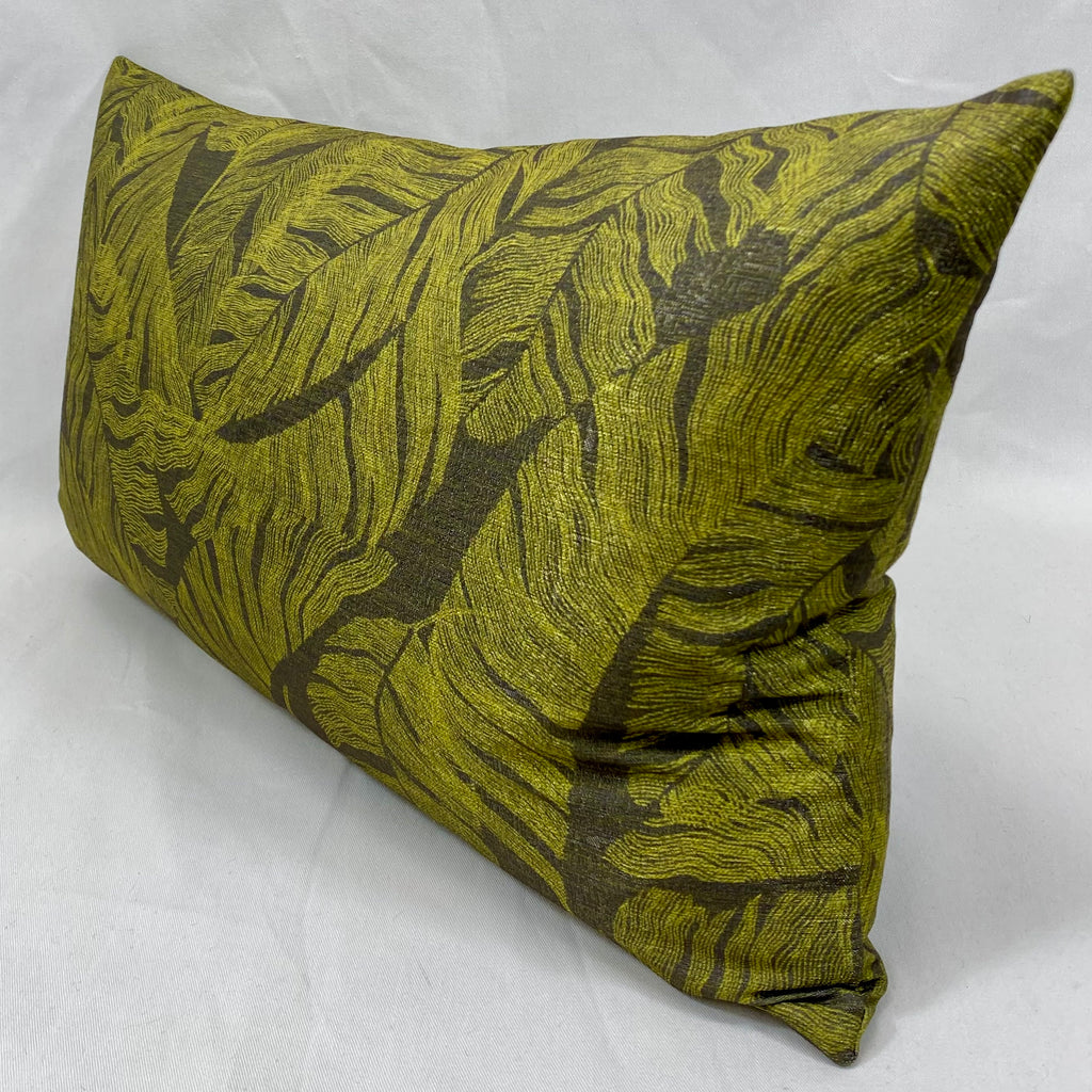 Riviera Palm – 24" × 14" Luxury Lumbar Pillow