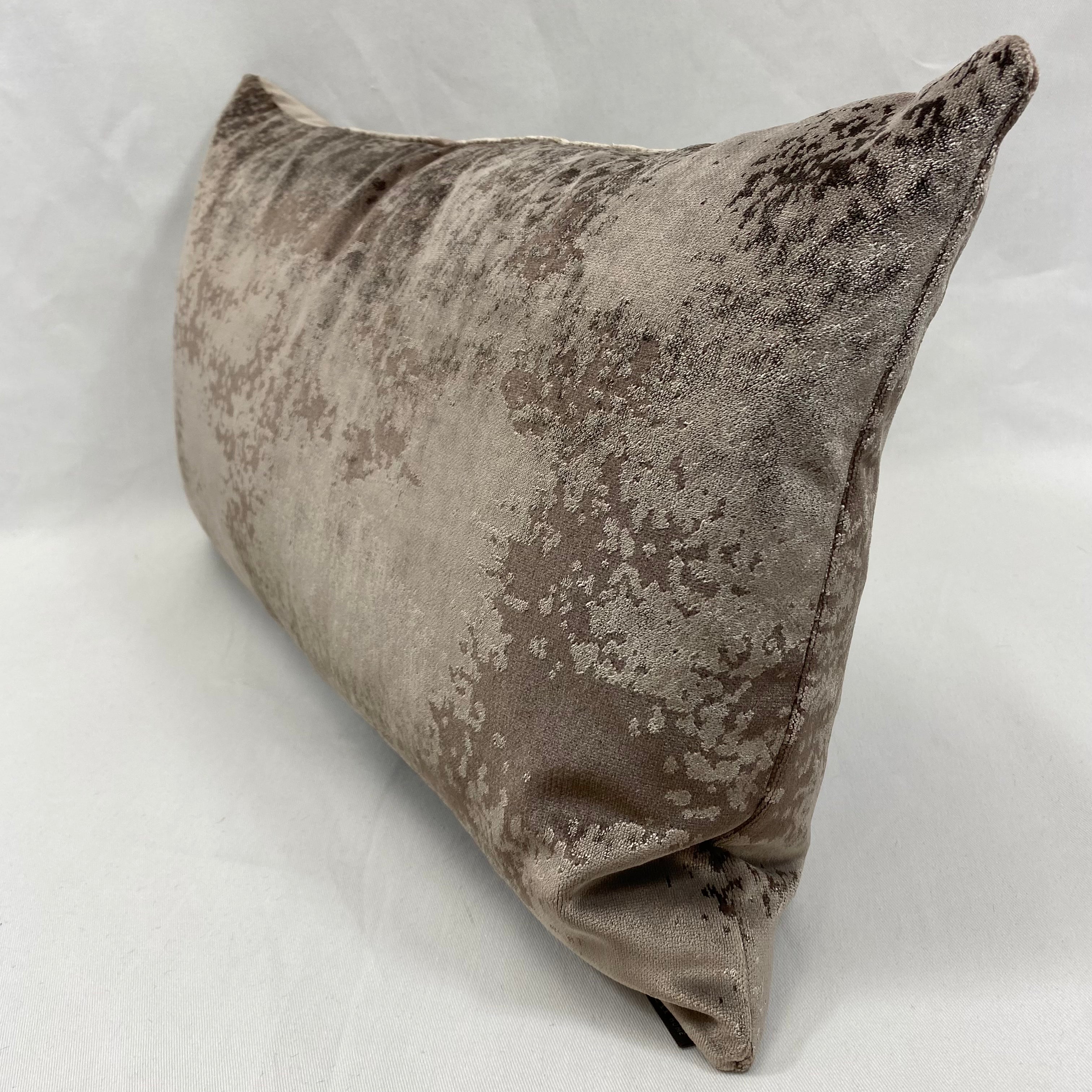 Grated Taupe – 24" × 14" Luxury Lumbar Pillow