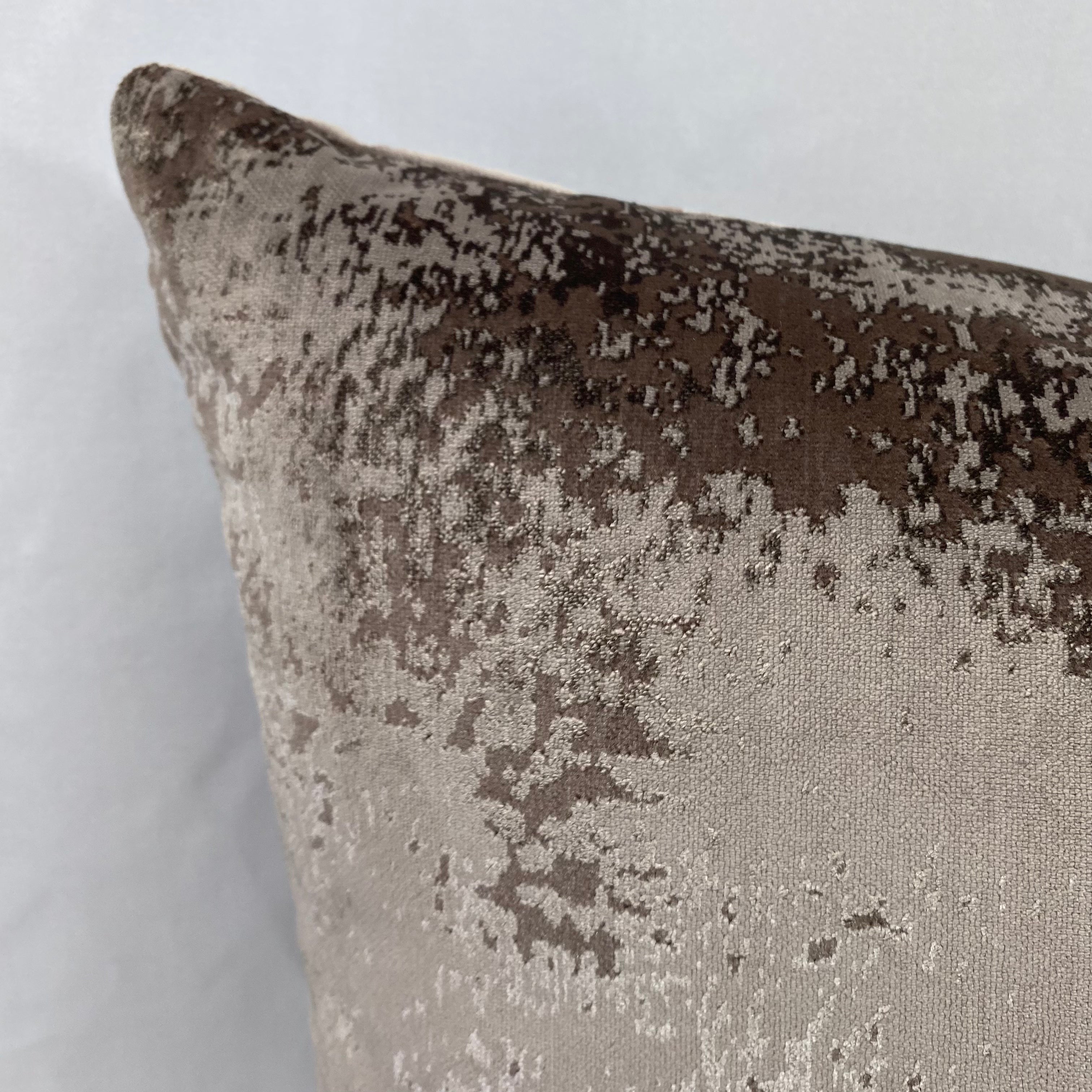 Grated Taupe – 24" × 24" Luxury Square Pillow