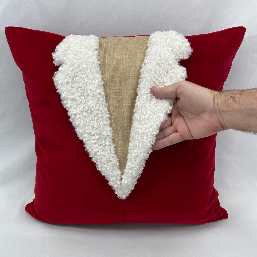 Saint Nicholas #2 – 22" × 22" Luxury Tailored Pillow