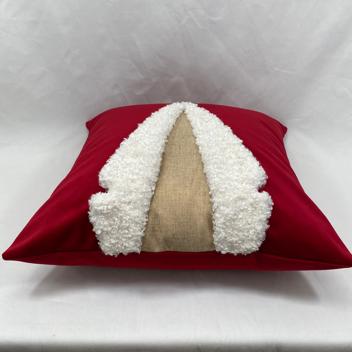 Saint Nicholas #2 – 22" × 22" Luxury Tailored Pillow