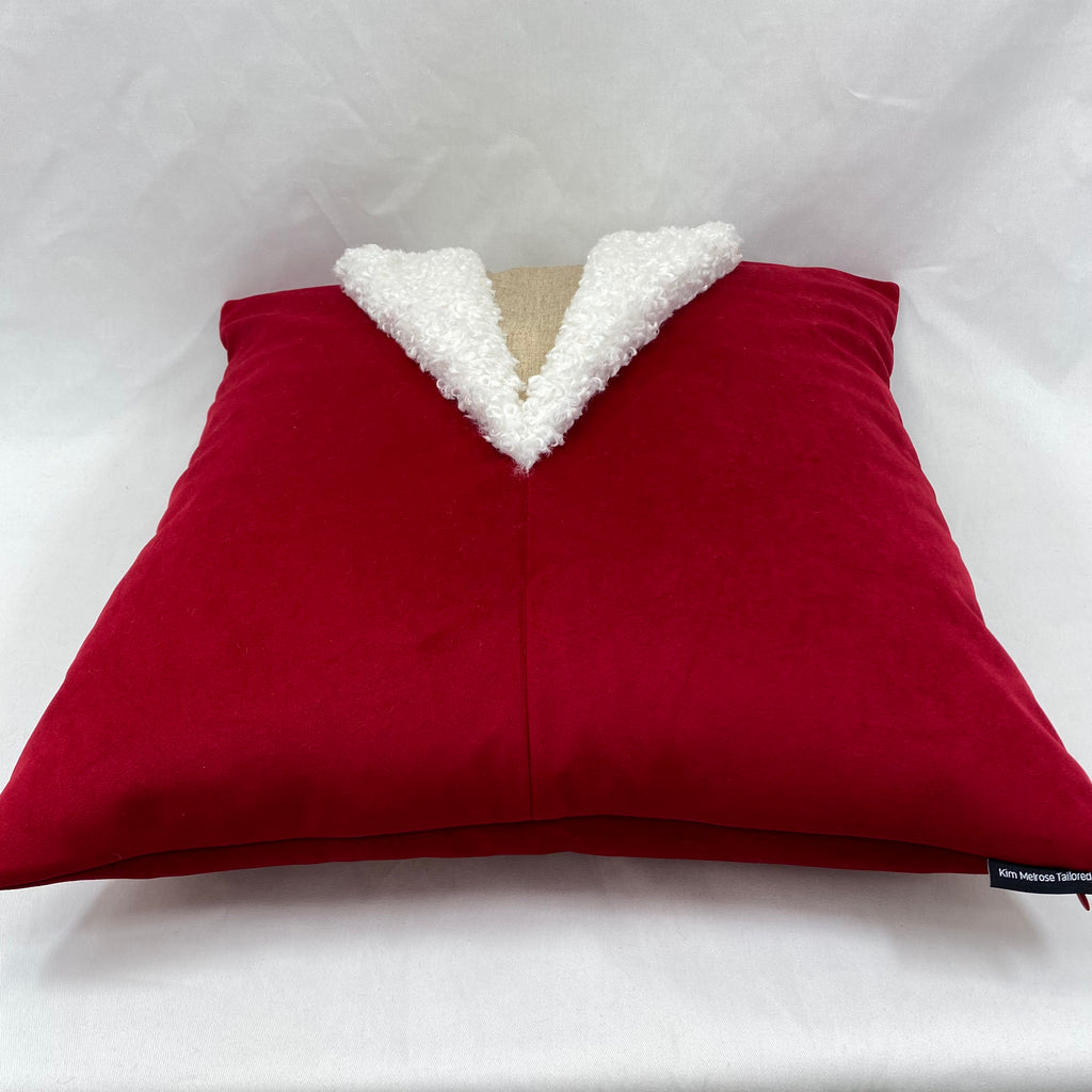 Saint Nicholas #2 – 22" × 22" Luxury Tailored Pillow