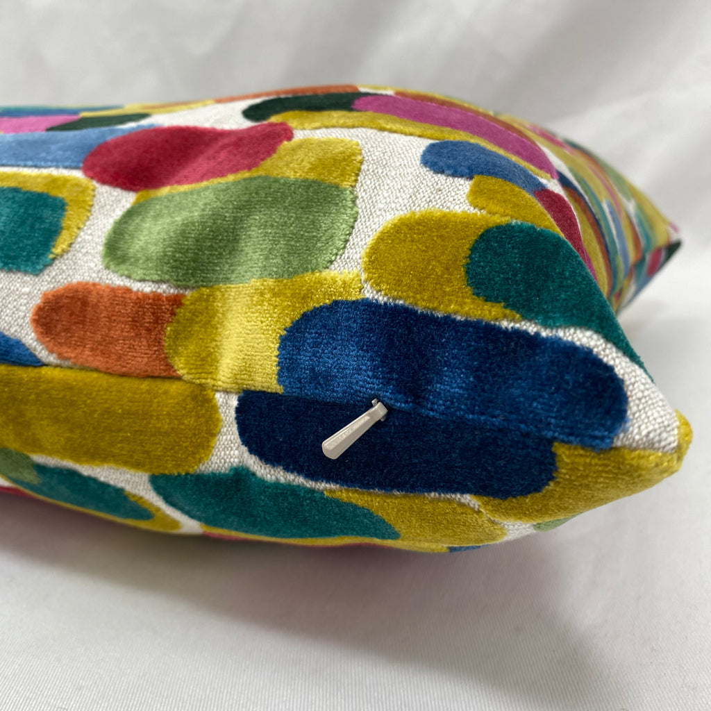 Capsules Carnival – 24" × 14" Luxury Lumbar Pillow