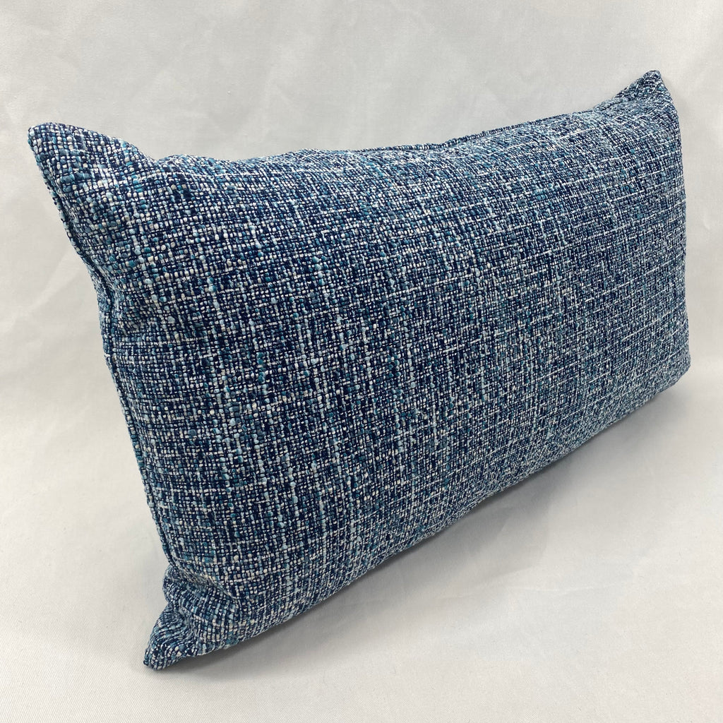 Kensington Sapphire  – 24" × 14" Luxury Lumbar Pillow