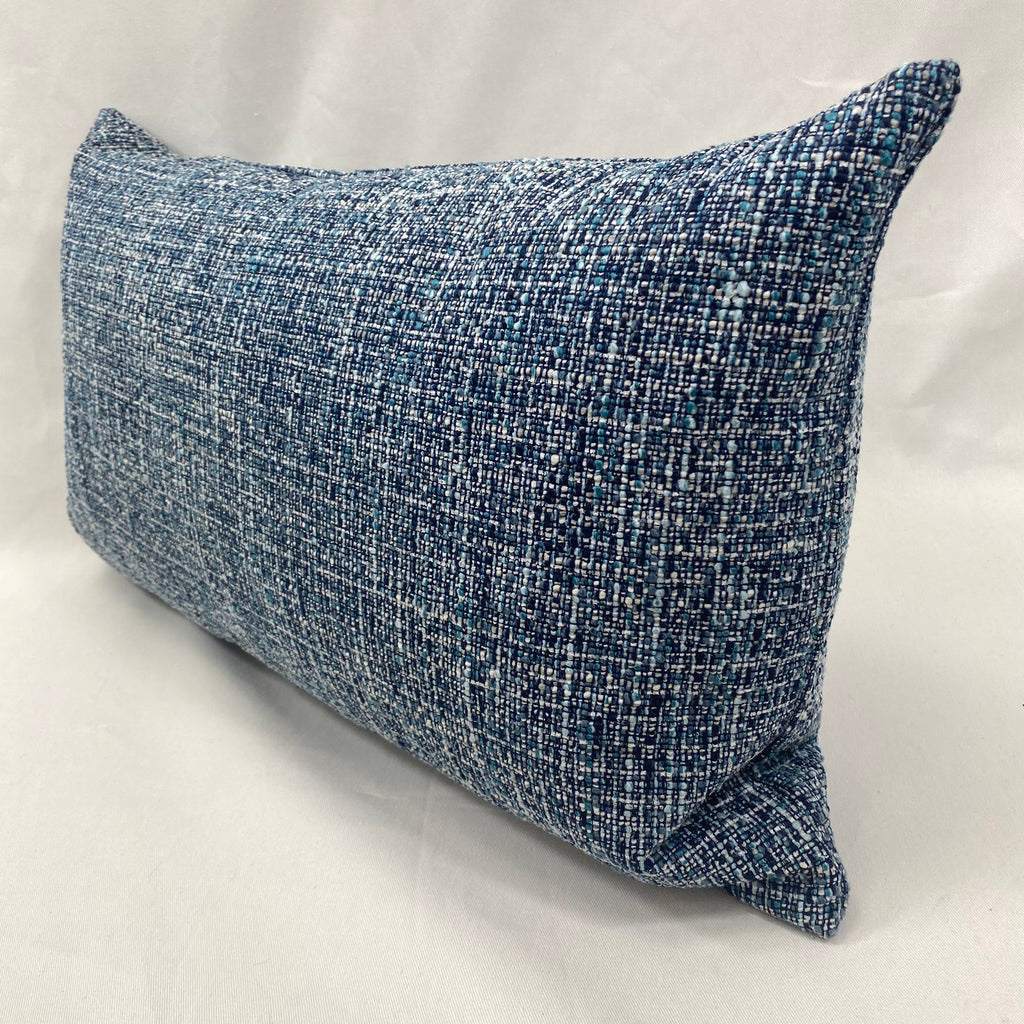 Kensington Sapphire  – 24" × 14" Luxury Lumbar Pillow