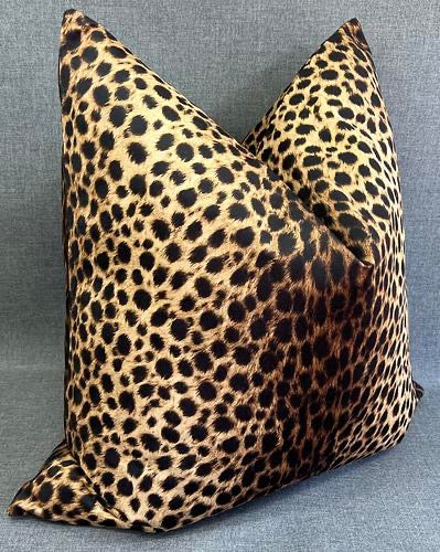 Luxury Pillow -  24" x 24"- Lupe's Leopard