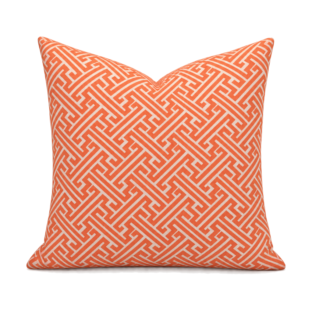 Amazed Orange – 24" × 24" Luxury Square Pillow