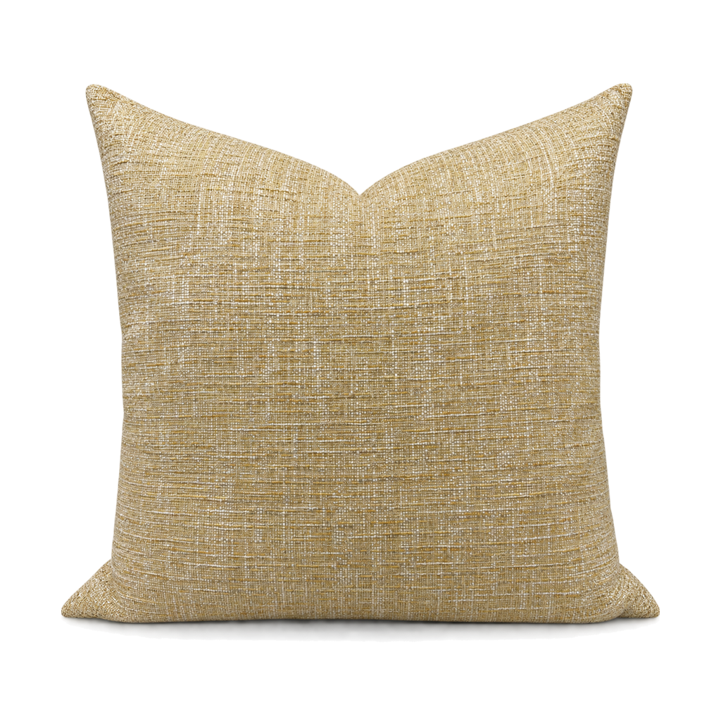 Araby Gold – 24" × 24" Luxury Square Pillow