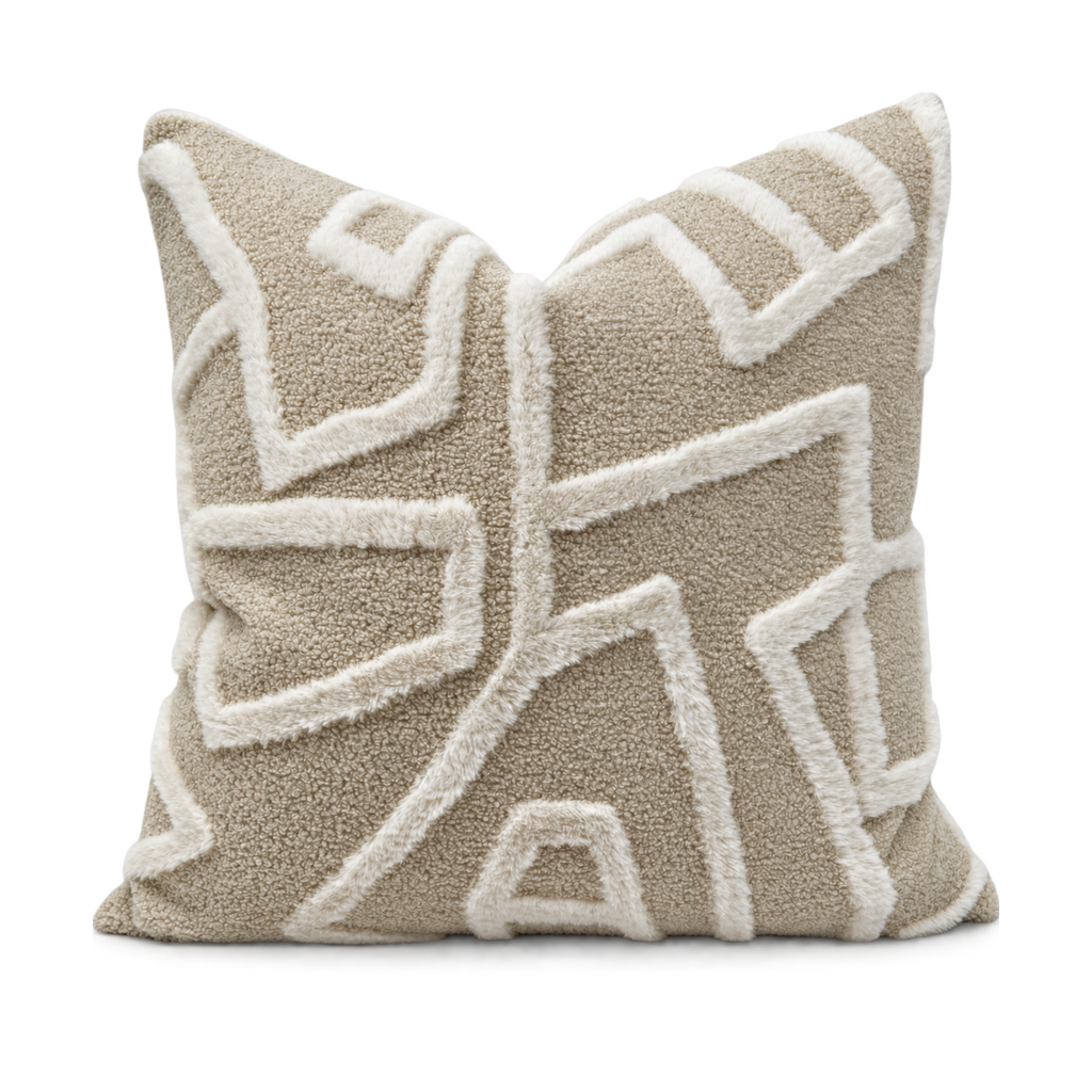 Aspen Trail – 24" × 24" Luxury Square Pillow