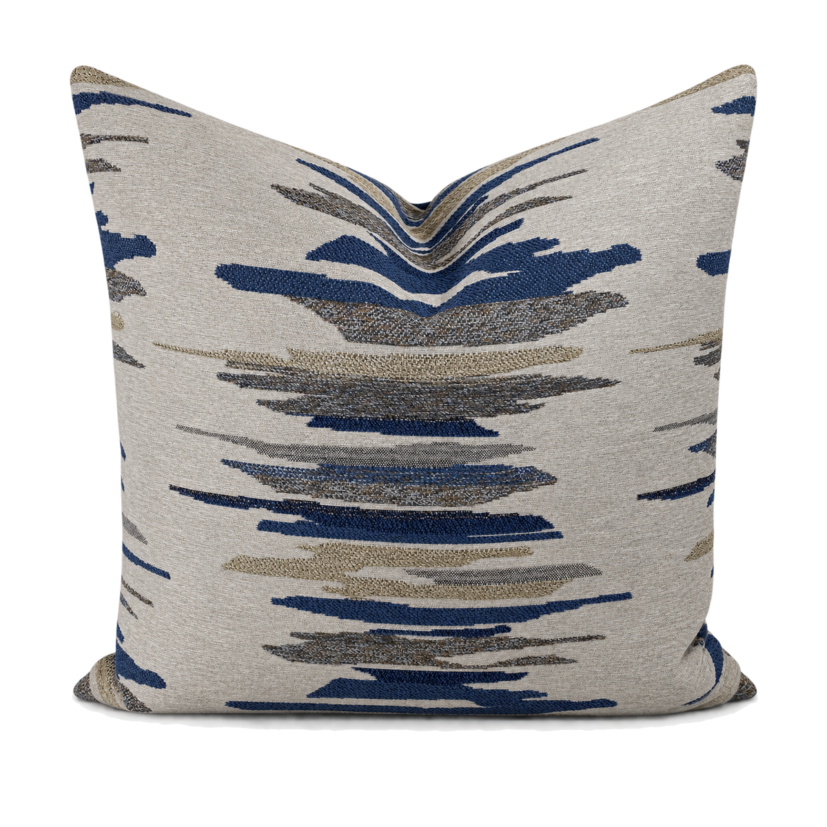 Chadford Blue – 24" × 24" Luxury Square Pillow