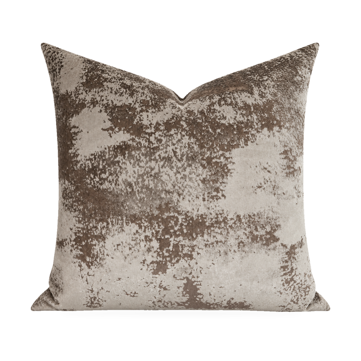 Grated Taupe – 24" × 24" Luxury Square Pillow