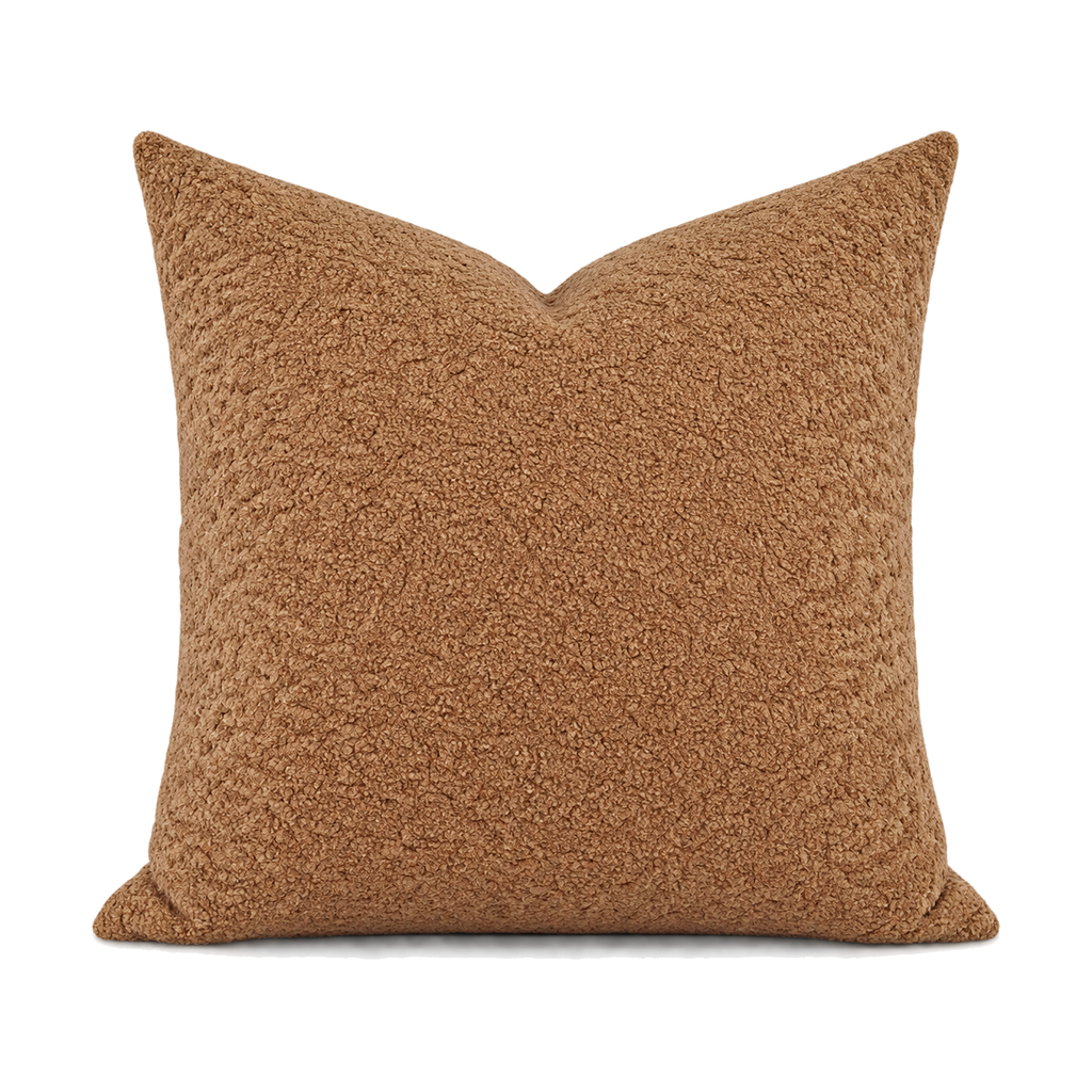 Kuchi Russet – 24" × 24" Luxury Square Pillow
